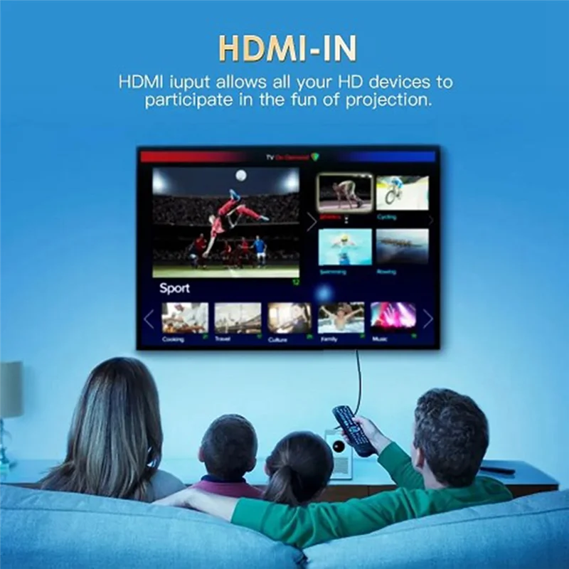 Projetor inteligente A42Z-S30MAX Android Wifi 4K com projetor Wifi Bluetooth Pocket 4K 9500L Android 10.0