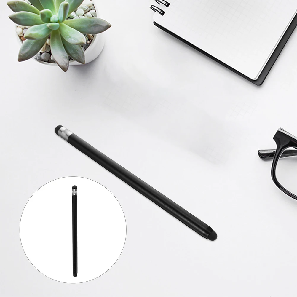 

2 Pcs Screen Stylus Pens Aluminum Touch Screen Stylus Pens Alloy Capacitive Pencil Smooth Sensitive Tablet Phone Accessories