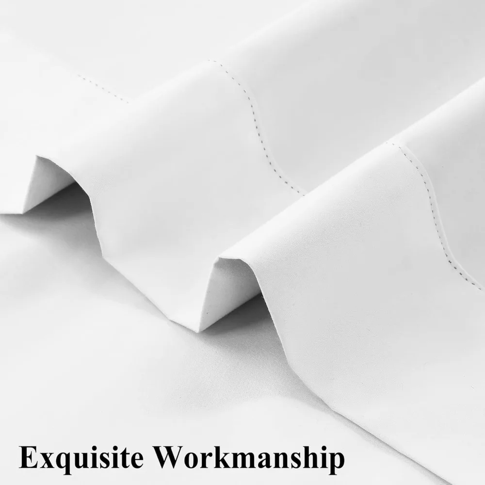 Rideaux occultants extra longs de 20 pieds avec embrasses, polyester isolé thermique pour fenêtres hautes, conception à plis pincés