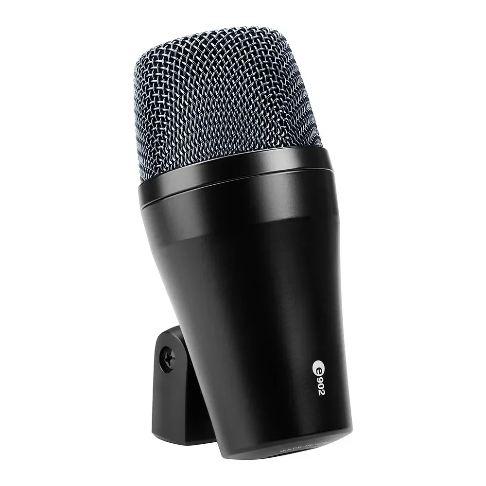In stock E902 Cardioid Wired Drum Kit Percussion Instrument Pickup Diaphragm Dynamic Microphone Kick Drum Condenser Microphone E