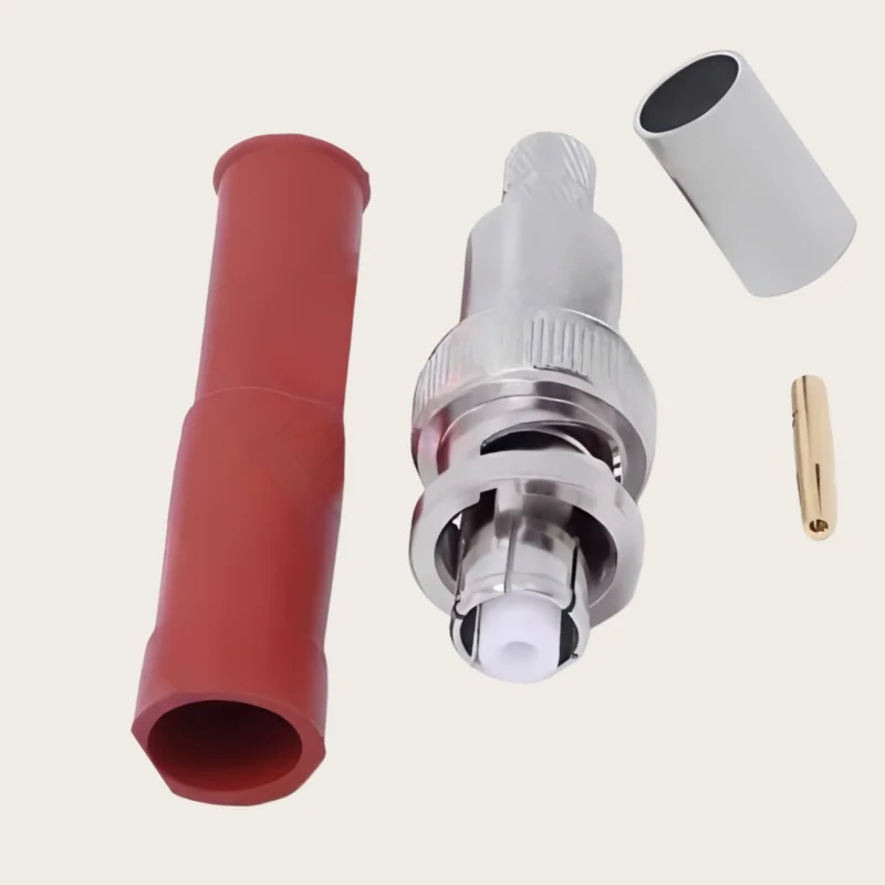 2pcs SHV5000V high-voltage female head crimp 50-4 LMR240 cable connector adapters