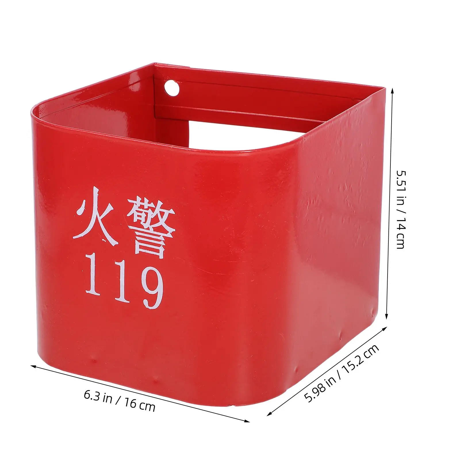 Настенный держатель для огнетушителя, утолщенный космический железный кронштейн для домашнего офиса, решение для хранения пожарного оборудования