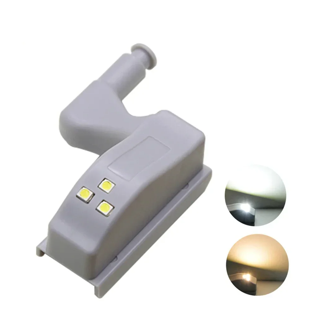 

10PCS Intelligent Cabinet Lights Cupboard Closet Wardrobe Door Inner Hinge LED Sensor Lamp Night Light for Kitchen Bedroom
