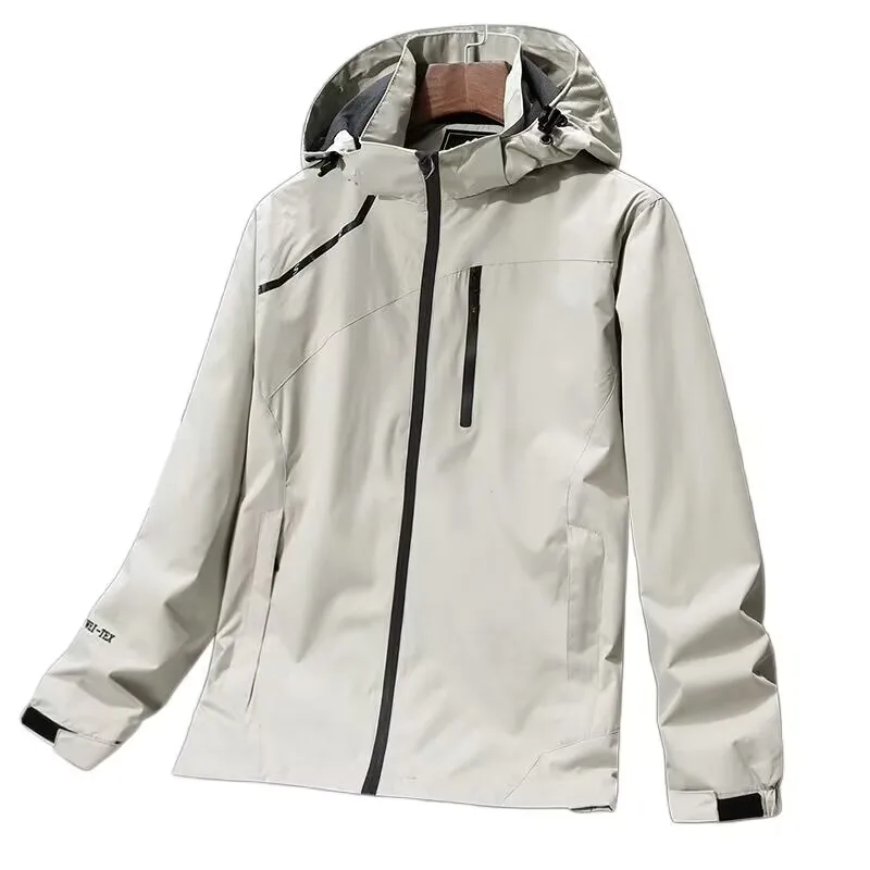 

Модная стильная мужская треккинговая ветровка, новая уличная ветрозащитная водонепроницаемая износостойкая альпинистская куртка для пешего туризма для мужчин