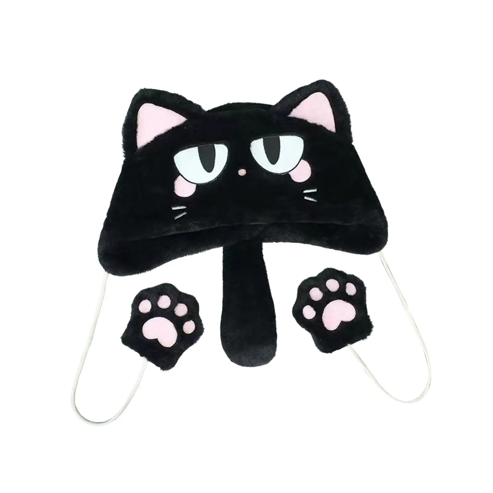 Cappello cosplay anime Accessori per la testa creativi da donna Copricapo con cappuccio per animali per il freddo