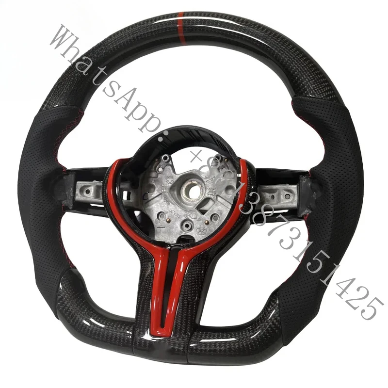 

Руль из углеродного волокна Glassy Carbon Fiber по заводской цене для BMW F-серии M3 M5 M6 F20 F22 F23 F30 F33 F34 X1 F48 F15 F16 F25 F10 F07