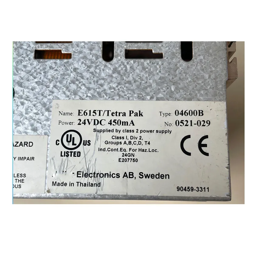 E615T-Tetra Pak 04600B หน้าจอสัมผัสพร้อมการรับประกัน