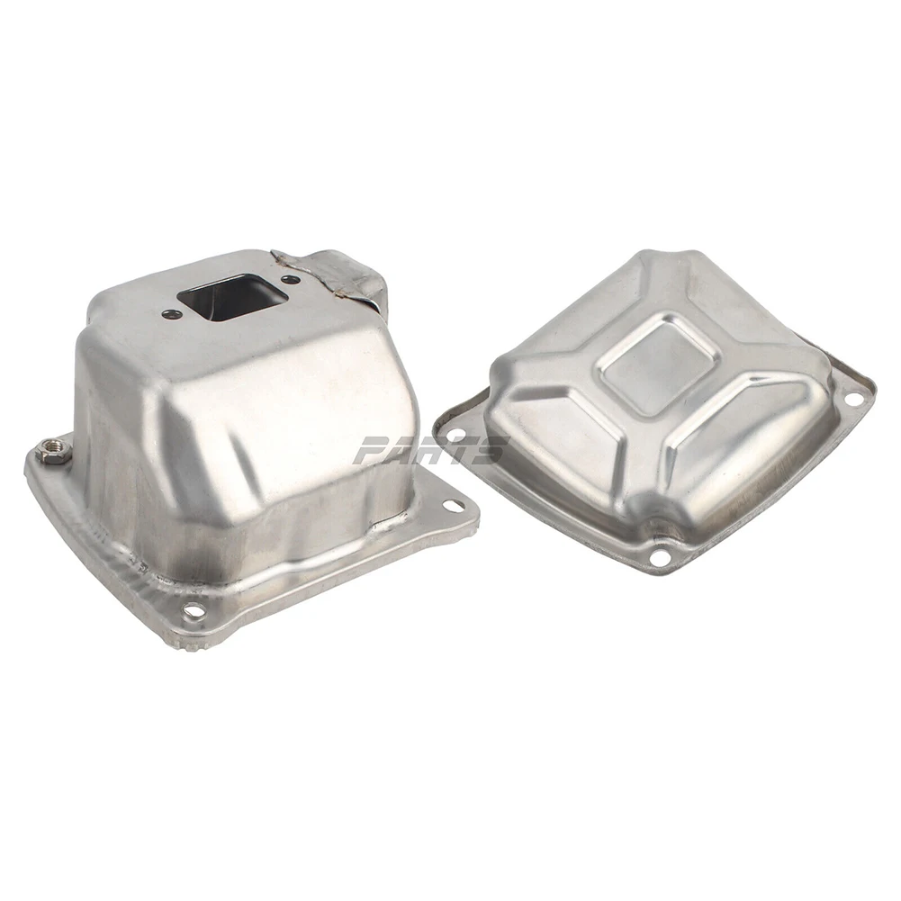 Metal Muffler For Exhaust For MS661 MS661C Chainsaw Replace 1144 140 0600 1144 140 0601 Garden Power Tool Accessories
