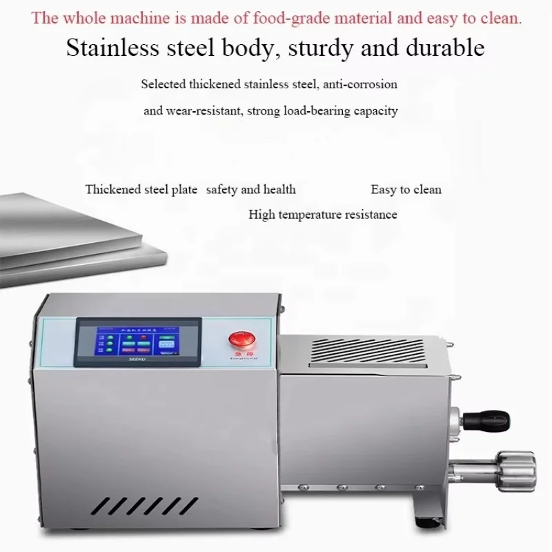 Customized Stainless Steel Multifunctional Pasta Extruder Machine Macaroni Orecchiette Ramen Noodle Making Equipment
