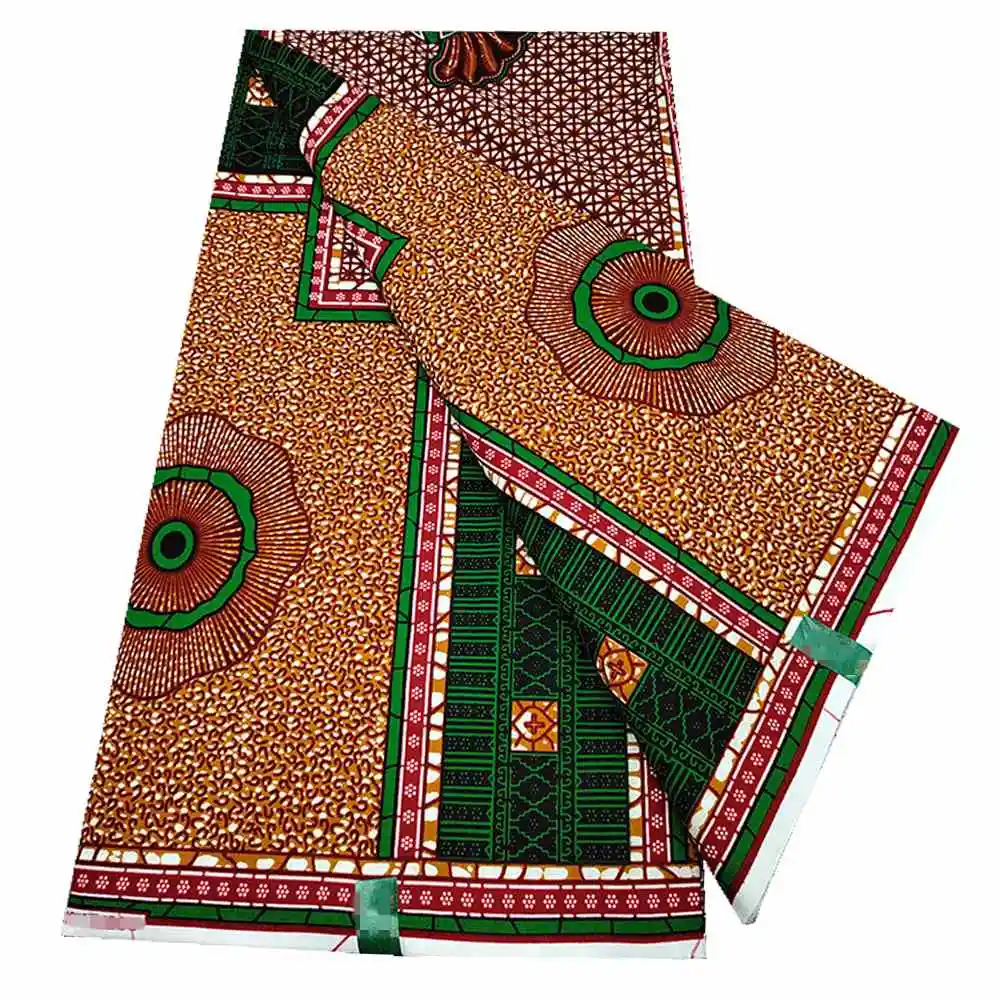 

Veritable Dutch Super-W Guaranteed Super Real Wax Print Fabric Hollandais Pagne Africa Dress 100% Cotton Wax Pagne Tissu VLS7088