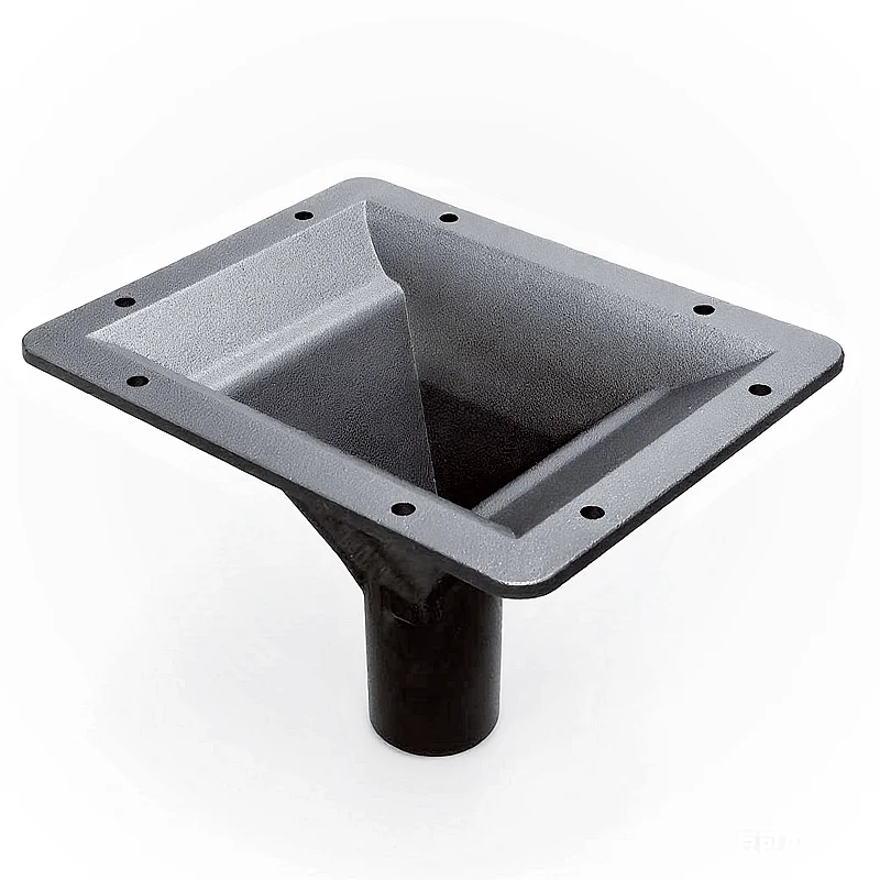 MW Audio Professional Driver Horn, quadratischer/rechteckiger Kunststoff für Bühne/Karaoke, 1" Throat mit Gewinde, Größe 195x155x114mm – Detail 10