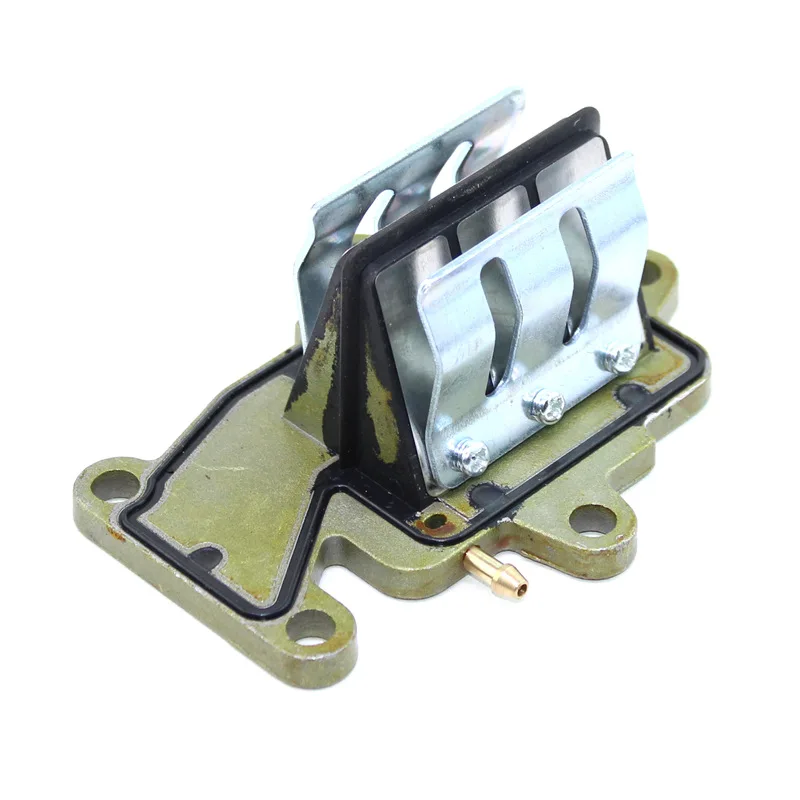 1 peça 63v-13610-10 63w-13610-00 assento da válvula de entrada para yamaha parsun hidea 2 tempos 9.9hp 15hp motores de barco válvula de palheta de admissão assy