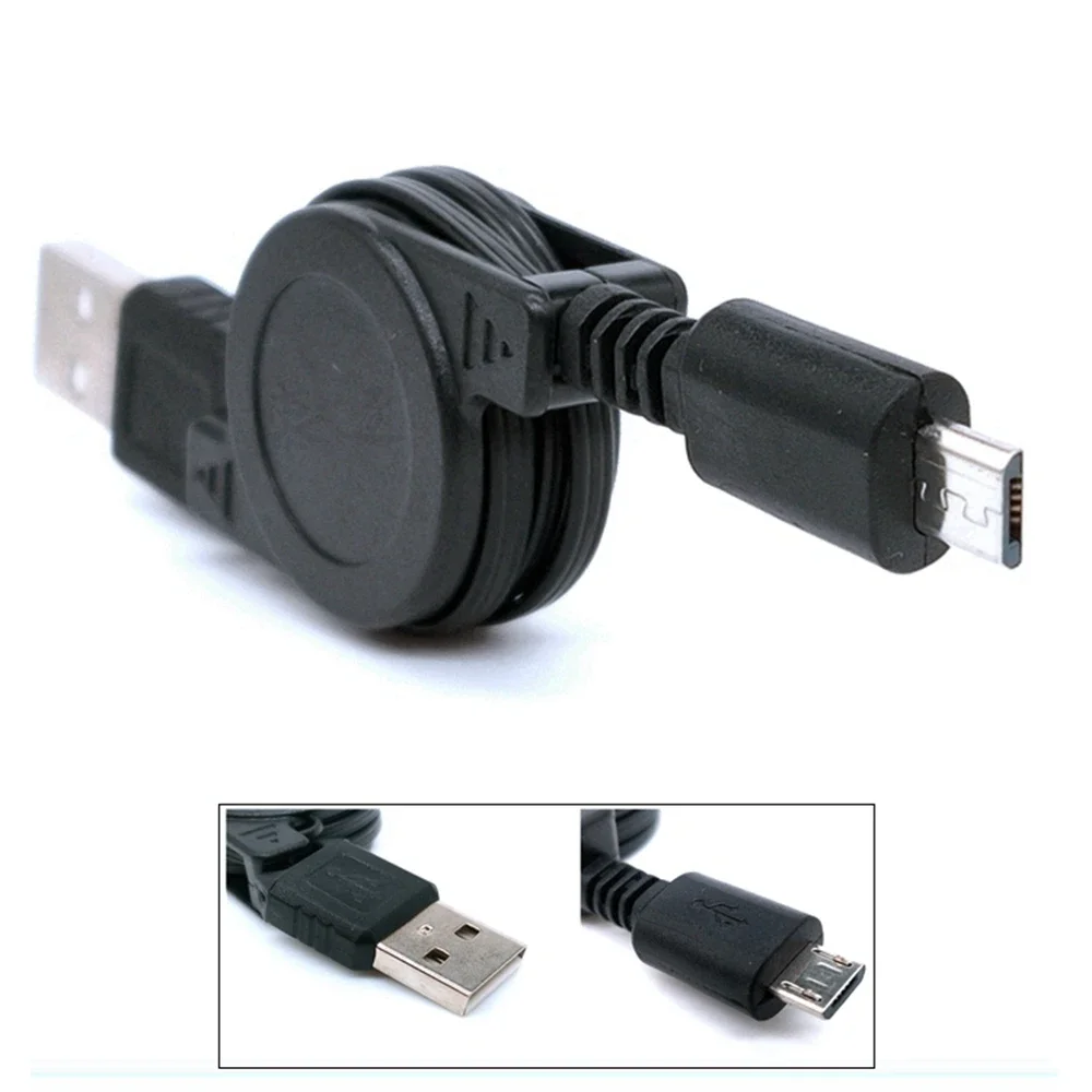 Suitable for Android phone noodle data cable expansion cable micro USB V8 expansion cable USB 2.0 to Micro USB