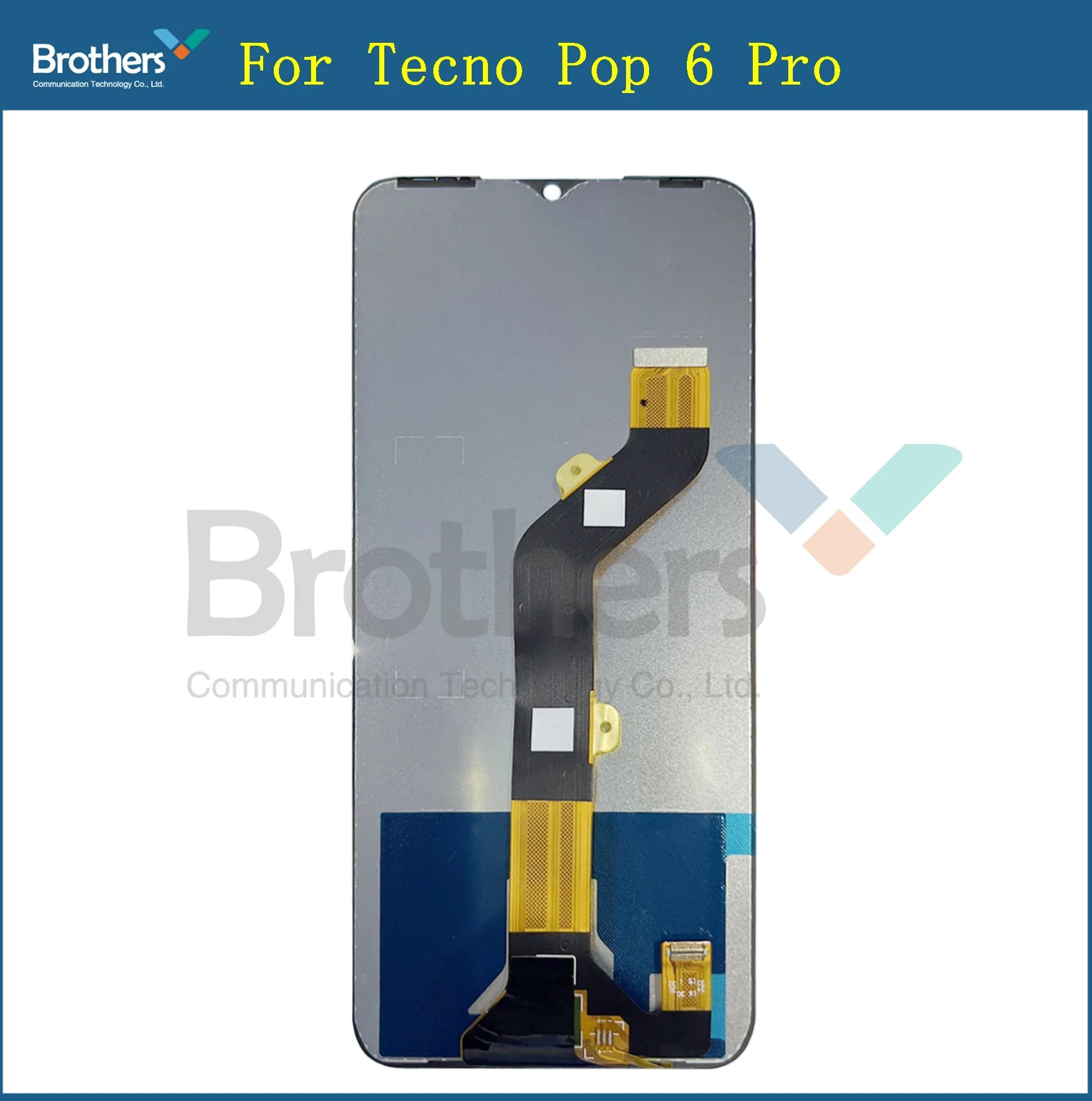 استبدال شاشة لمس LCD لجهاز Tecno Pop 6 Pro (BE6J) – دليل شامل للتركيب والاختيار الأمثل