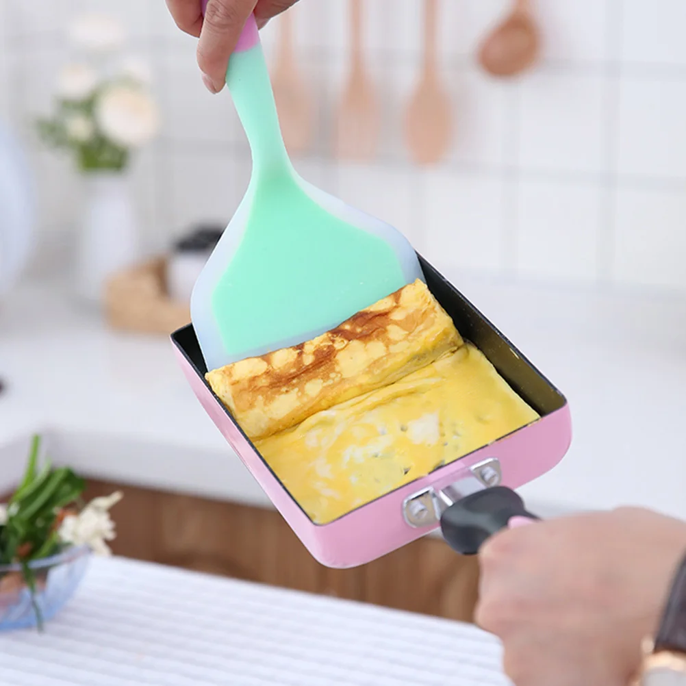 

Heat Resistant Silicone Fish Non-Stick Cooking Tool Egg Spatula Dishwasher Safe Hanging Hole Kitchen Spatula For Pots