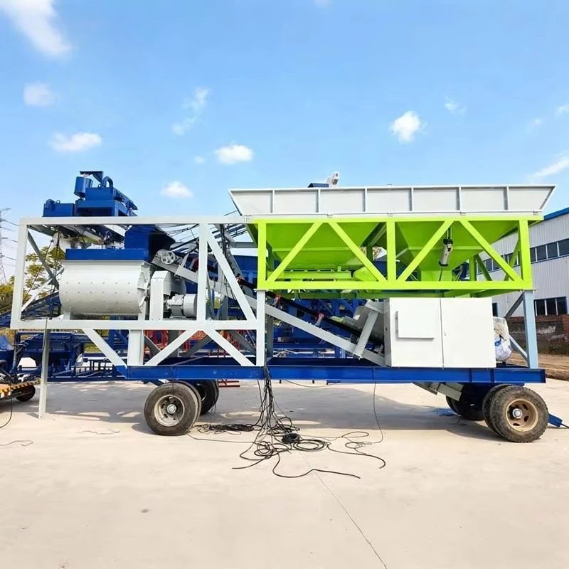 Fully Fully Automatic Small Mobile Ready Dry Mix Concrete Mixing Plant Capacity 50m3/h Portable Concrete Batching Machine Plant - Aliexpress Deal