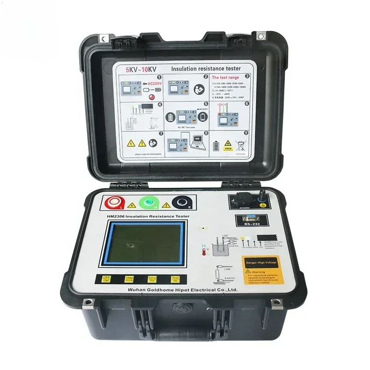 

HM2306 electrical 10kv megohmmeter digital insulation resistance measurement
