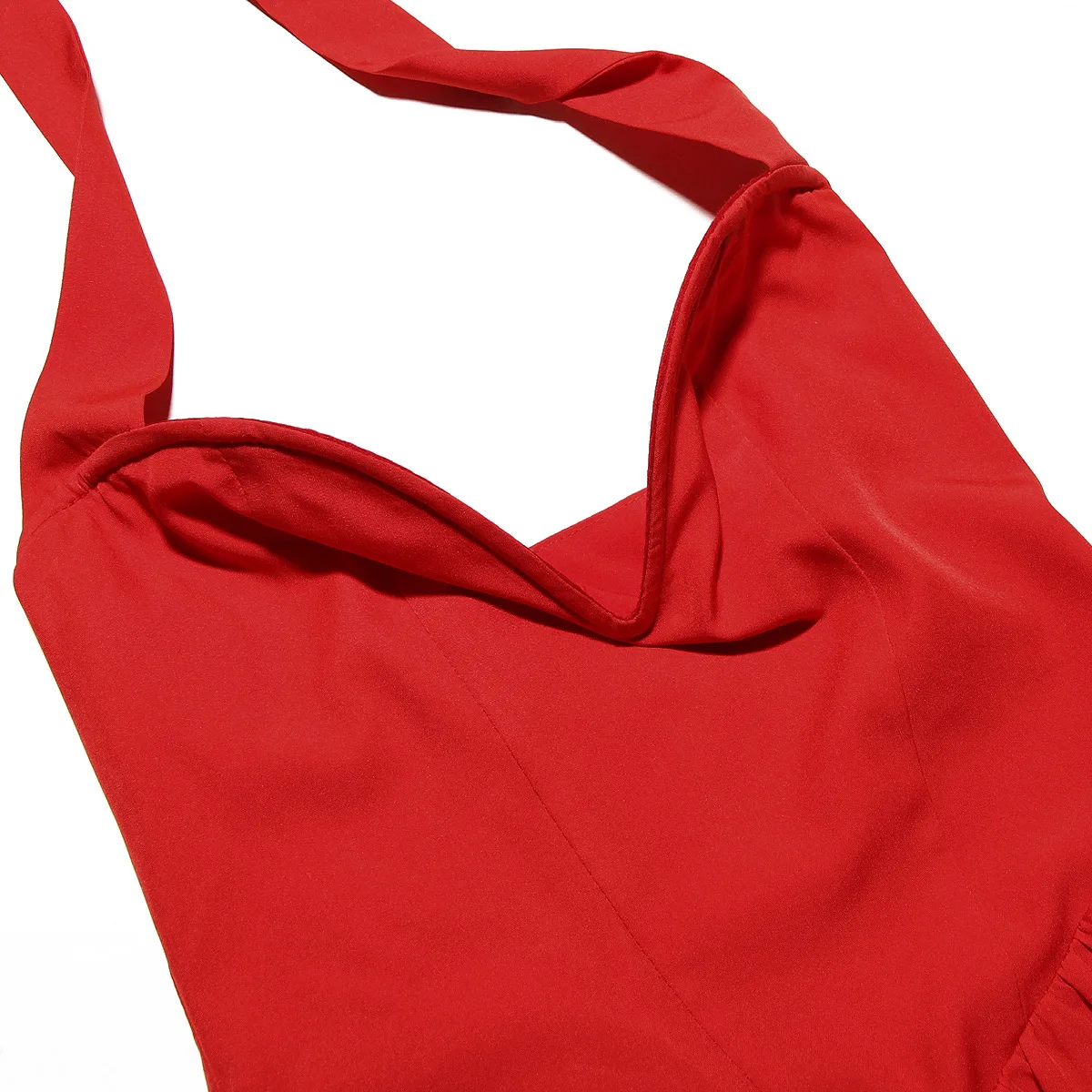 فستان صيفي مناسب ومتوهج بحمالات 2025 فساتين حفلات ضيقة حمراء أنيقة فستان كاجوال طويل مثير ملابس نسائية