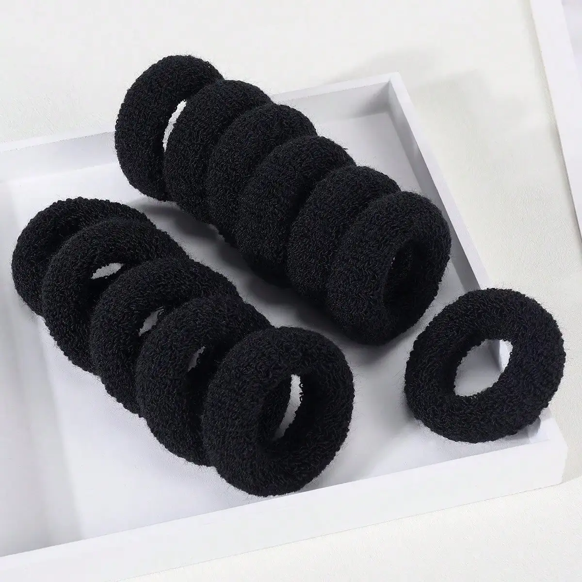 

10pcs Multi-Color Elastic Thick Hair Ties, Versatile Hair Accessories (Random Color), Gym Accessories, Hair Tie, Hair Accessories, Ponytail Holders, Hair Elastics, Hair Rubber Bands, Hair Accessories ,Hair Rope Head Accessories Elastic Band Scrunchies,Fes