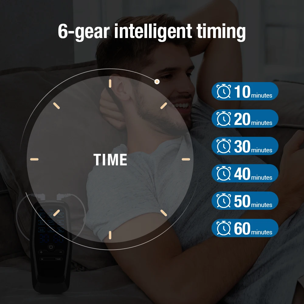 Elektrische EMS Akupunktur Körper Massage Physiotherapie Zehn Muskel Stimulator Therapie Abnehmen Maschine Elektro Stimulator 10 Pads – Detail 8