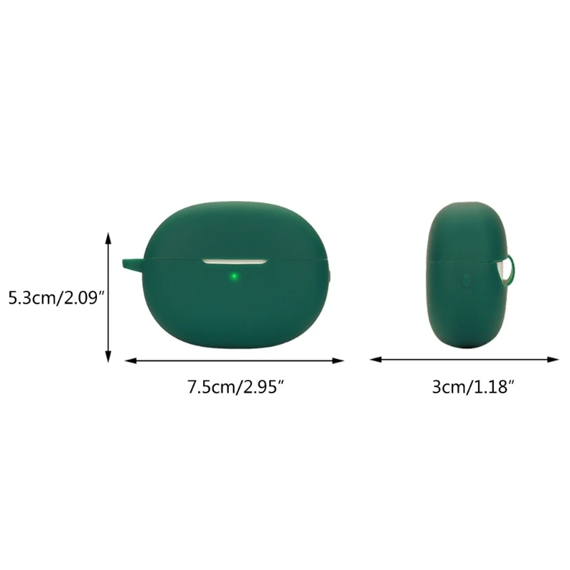Estojo de proteção adequado para HAYLOU W1 ANC Headphone, Dustproof, à prova de choque, macio, lavável capa, manga