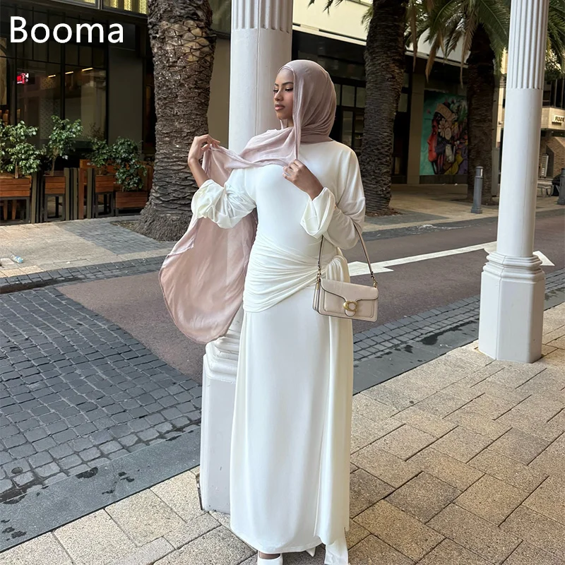 

Booma Simple Mermaid Evening Dresses Formal Party Gowns for Women Pleat Prom Gown Customize 2025 فساتين سهرة