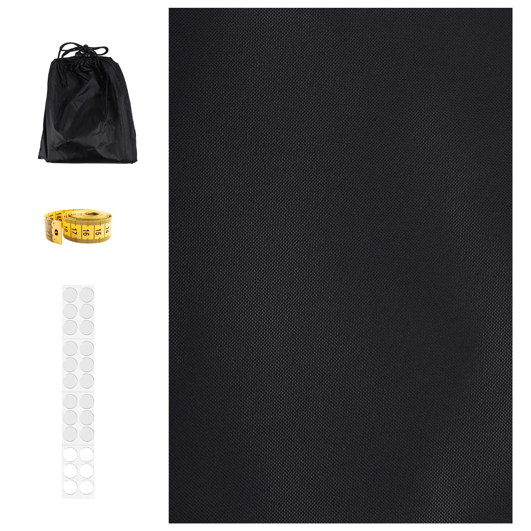 A67P-Portable Blackout Shades Travel Window Blackout Curtains Temporary Blackout Blinds For Baby Bedroom/Dorm/Office