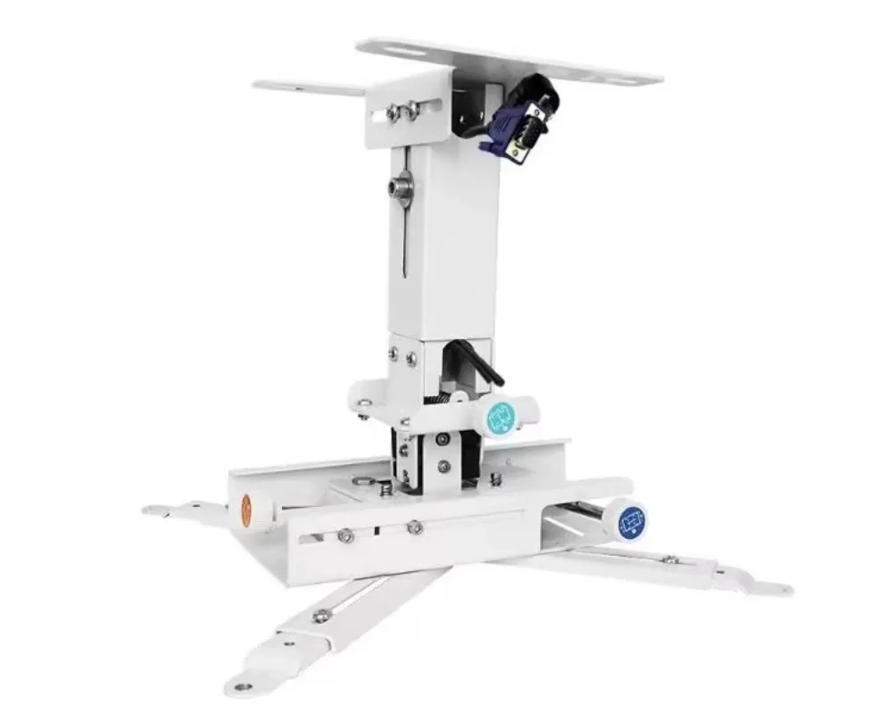Projector Ceiling Mount Hanging Bracket Cold-rolled Sheet Adjustable Length 380-530mm Good Quality Manufacturer