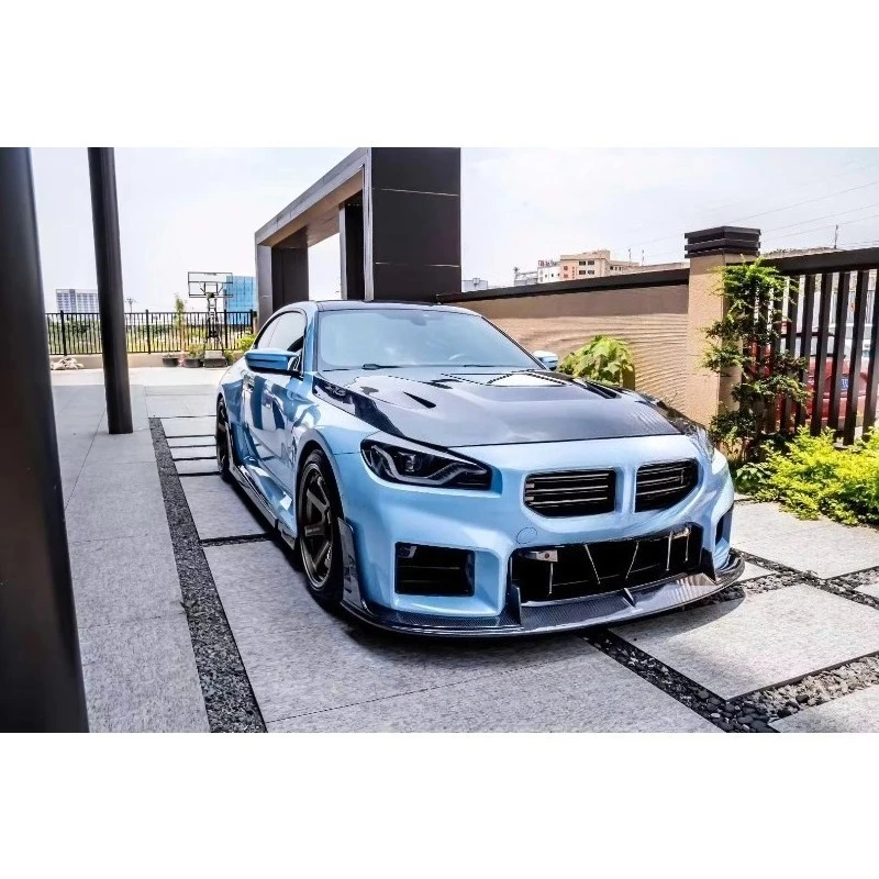 Dry Carbon Fiber Car Body Kit  M2 G87 CMST Style High Quality Authentic Auto Parts  Front Lip Side Skirts Rear Lip