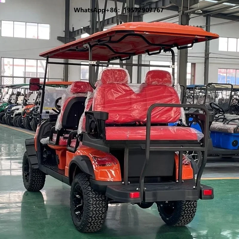6 Seater Metal Steel Plastic Electric Golf Cart China Golf Cart