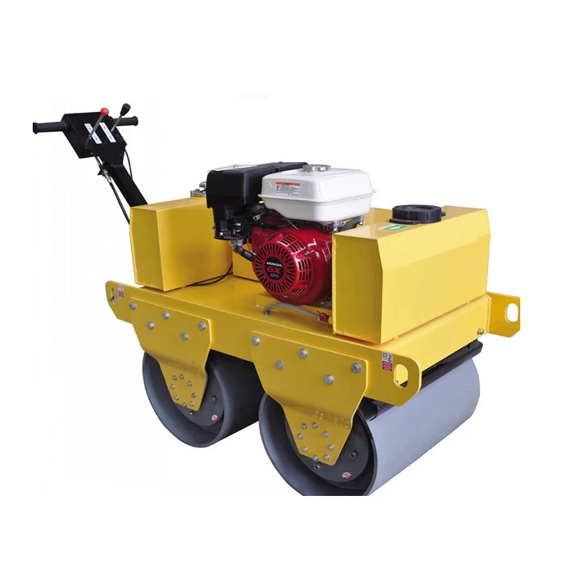 

Hand Roller Compactor Double Drum Vibratory Road Roller For Exporting