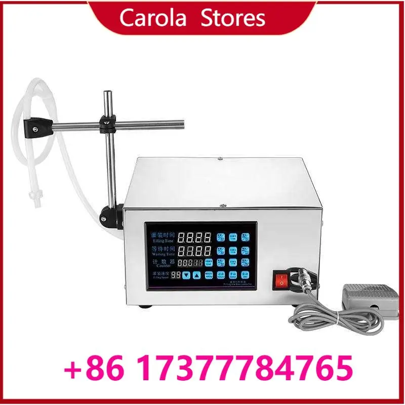Digital Peristaltic Pump Liquid Filling Machine 10ml-3500ml, Quantitative Solvent & Water Filler