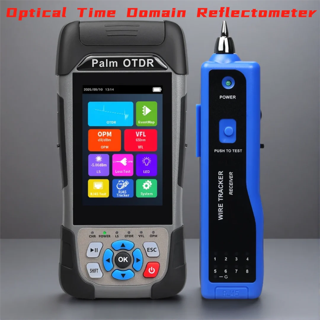 

Оптический рефлектометр COMPTYCO KP600 OTDR с многофункциональным сенсорным экраном, тестер оптоволоконных кабелей со встроенными OPM и VFL