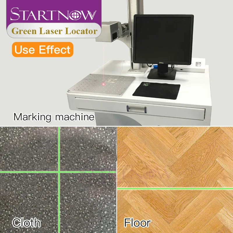 مجموعة وحدة ليزر Startnow لأعمال النجارة ، خط محاذاة ، ضوء أخضر ، محدد مواقع CNC ، مؤشر ، شعاع علامة ، 20x90 ، 520 نانومتر ، 5 فولت