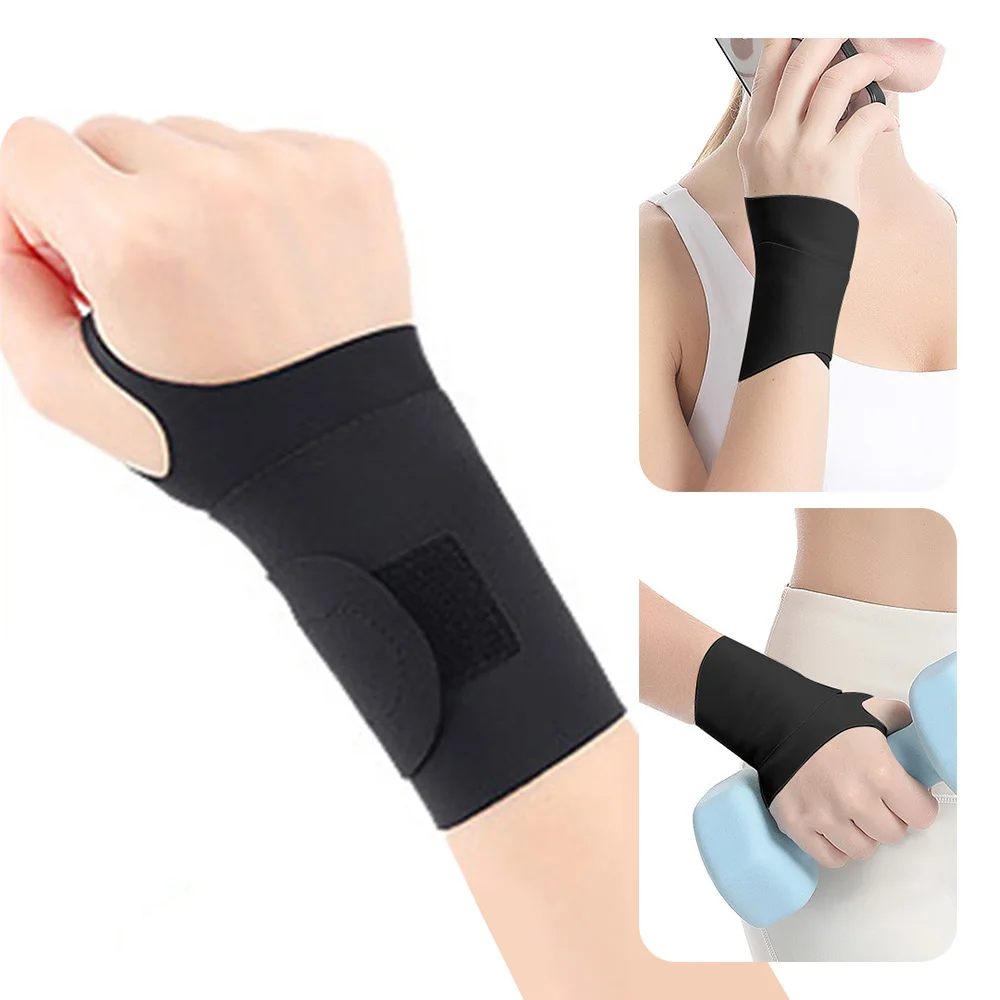 

1/2 шт. регулируемая защита запястья легкая защита от растяжений дышащая и не душная защита запястья с фиксированным давлением унисекс