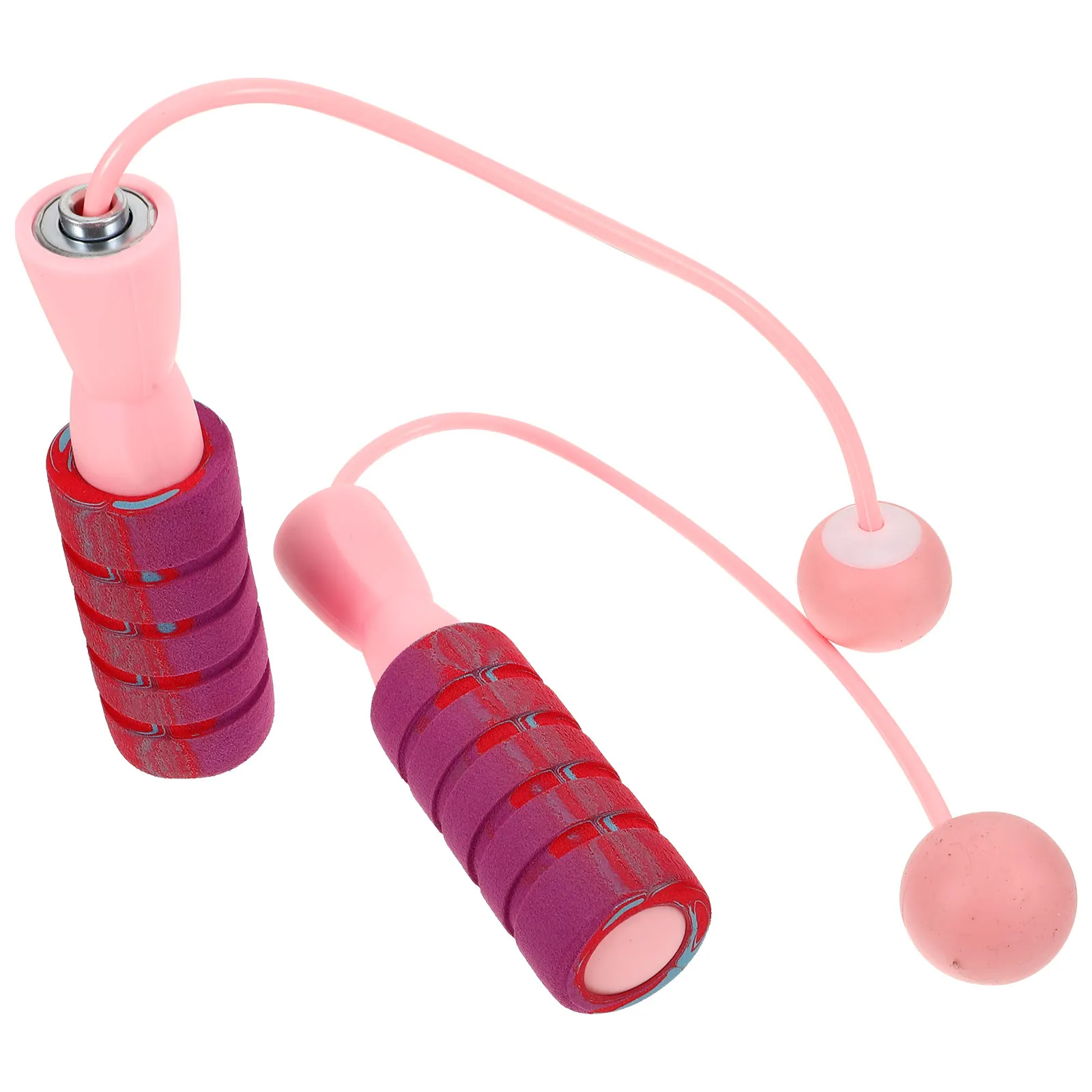

Ropeless Jump Rope Durable PVC 360 Degrees Rotation Sweat Proof Handles Home Exercise Cordless Skipping Rope