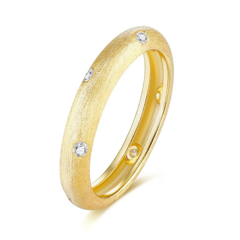 

ZFSILVER Серебро s925, модный модный классический дизайн, муассанит, элегантное ретро-кольцо с рисунком, очаровательное женское свадебное украшение, подарок R14695