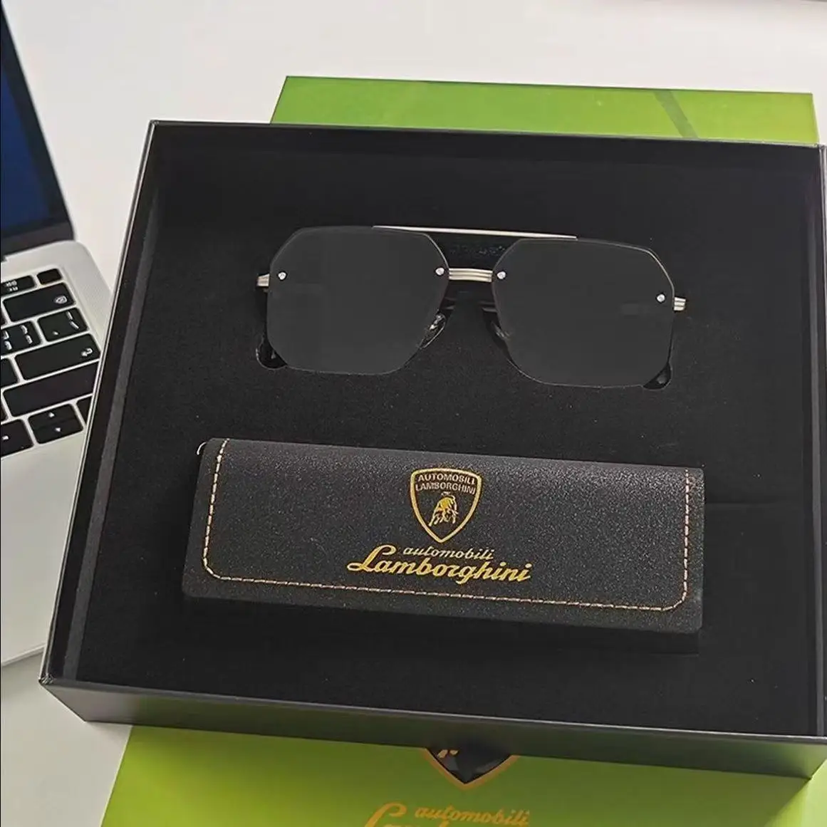 Nuevas gafas de sol polarizadas para conducir, gafas de sol polarizadas para Lamborghini Urus Huracan Aventador, accesorio Premium para automóvil