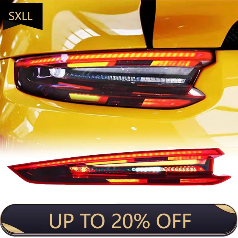 

SXLL for 911.1 911.2 Tail Lights 2012-2018 Dynamic Steering Signal Lights Auto Parts Plug-in Light Emitting Diode Tail Lights