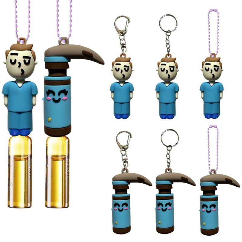 Ampoule Bottle Opener Keychain Rubber Bottle Breaker Cutter Aid Medication Vial Breaker Tool For Home Nurses And Doctors