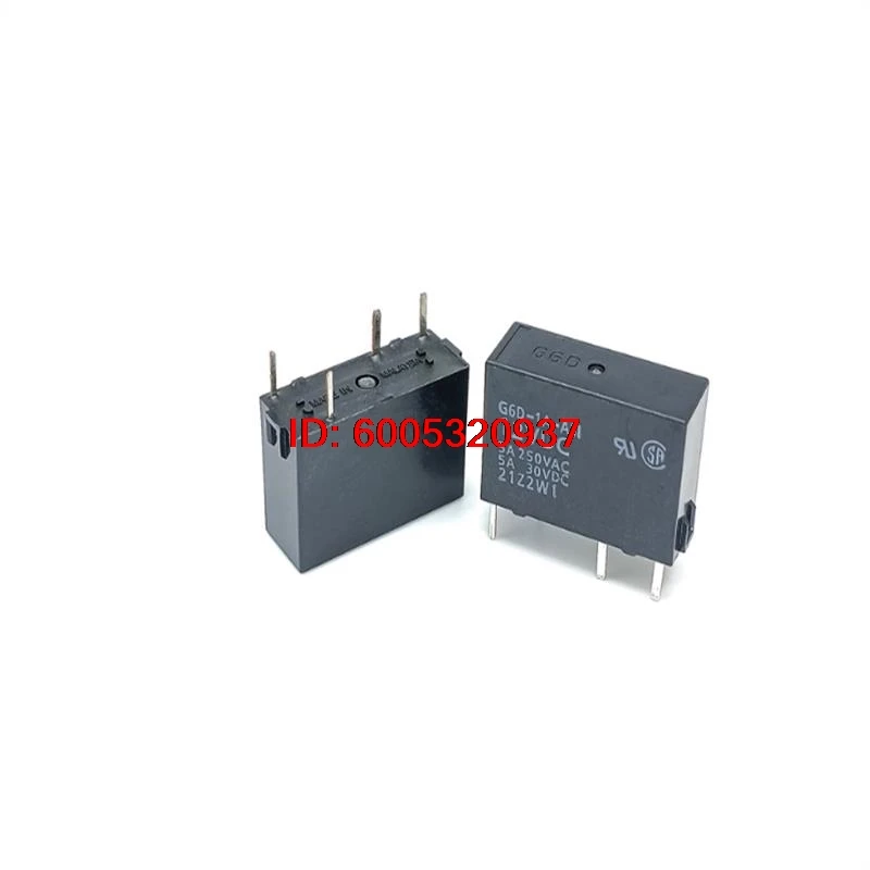 10piece  G6D-1A-ASI-5VDC 、G6D-1A-ASI-12VDC 、G6D-1A-ASI-24VDC  DIP-4  New power relay  G6D-1A-ASI DC24 、G6D-1A-ASI DC12