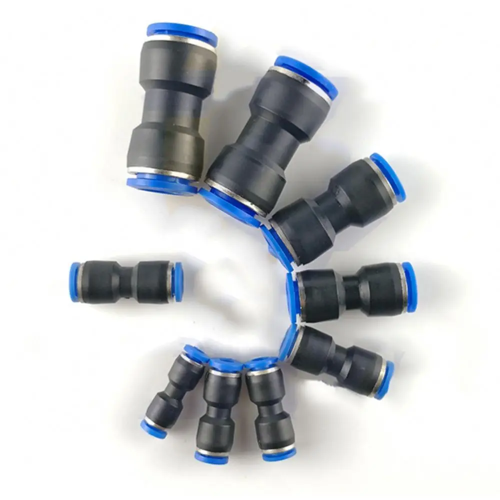 Pneumatic Pneumatic Equipment Connector PU4-16mm Direct Plug-in Endotracheal Hose Connector Pipe Fitting Air Fitting Pipe Joint