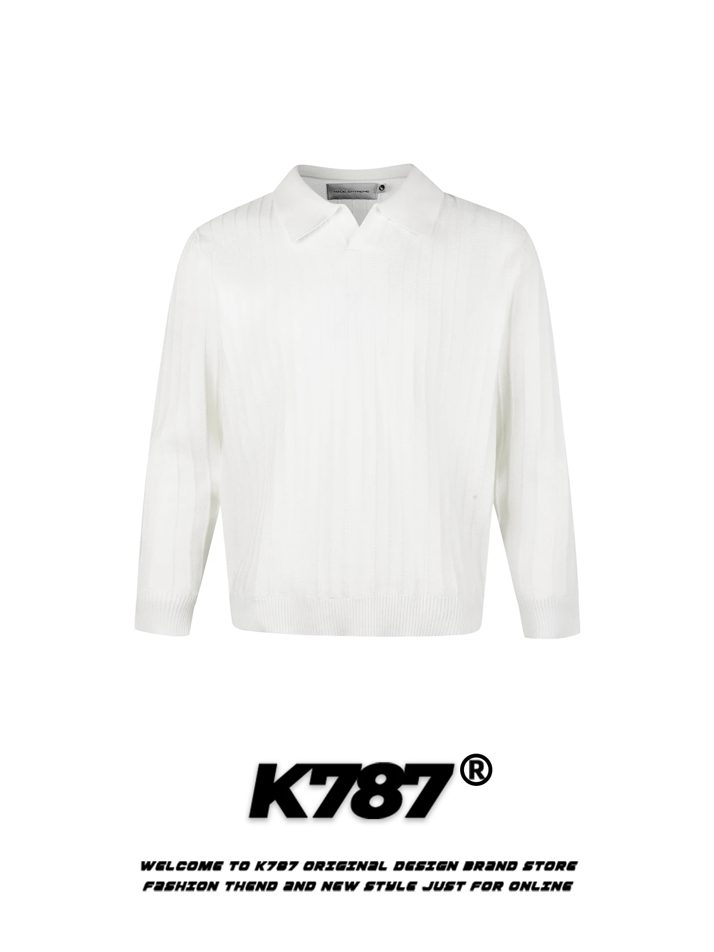 

Американский ретро-свитер с воротником Cleanfit, свободный повседневный вязаный жакет, мягкая удобная зимняя верхняя одежда