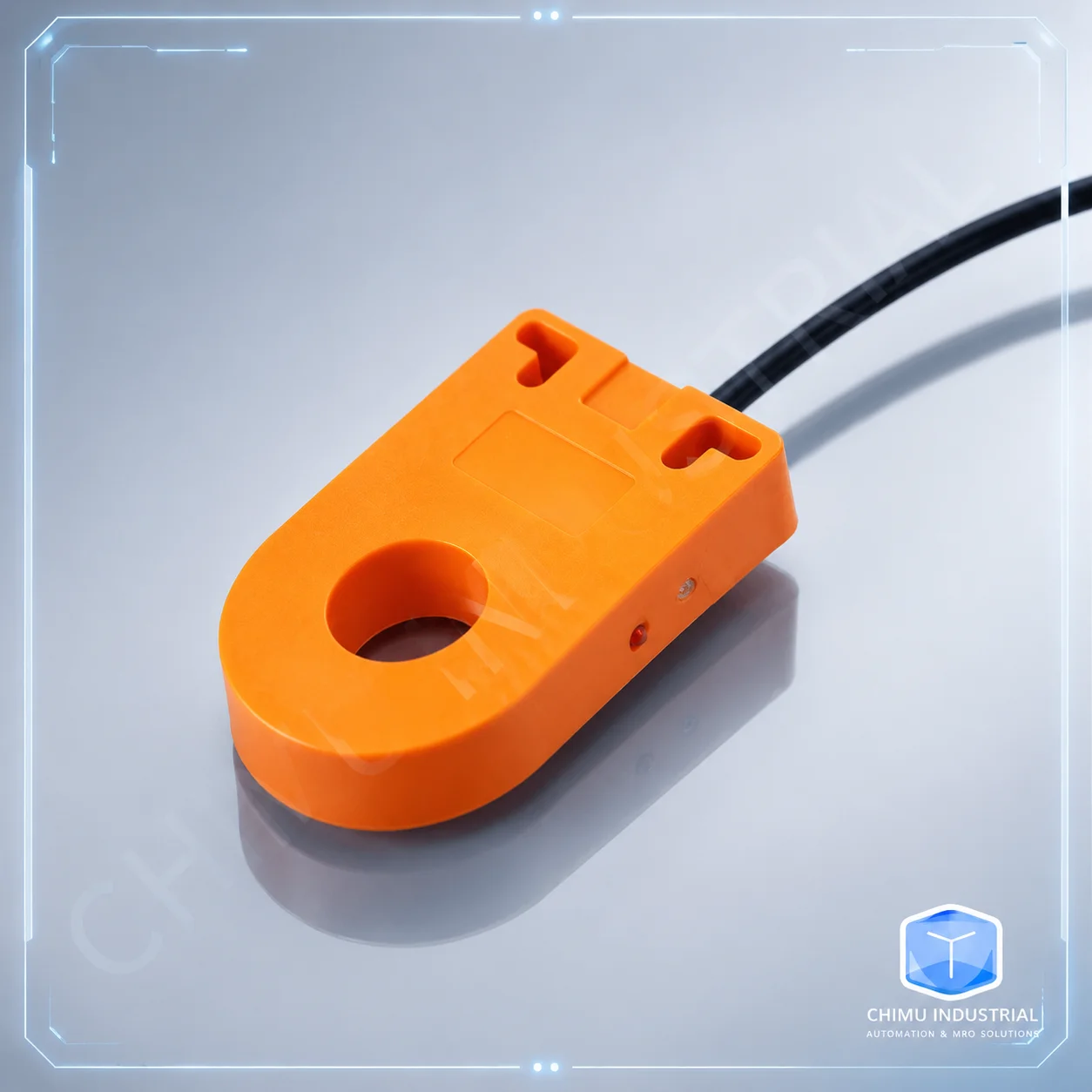【CHIMU INDUSTRIAL】 for SZ-M74-30DN Ring Proximity Switch Sensor NPN High Speed Metal Detection Screw Machine Counter