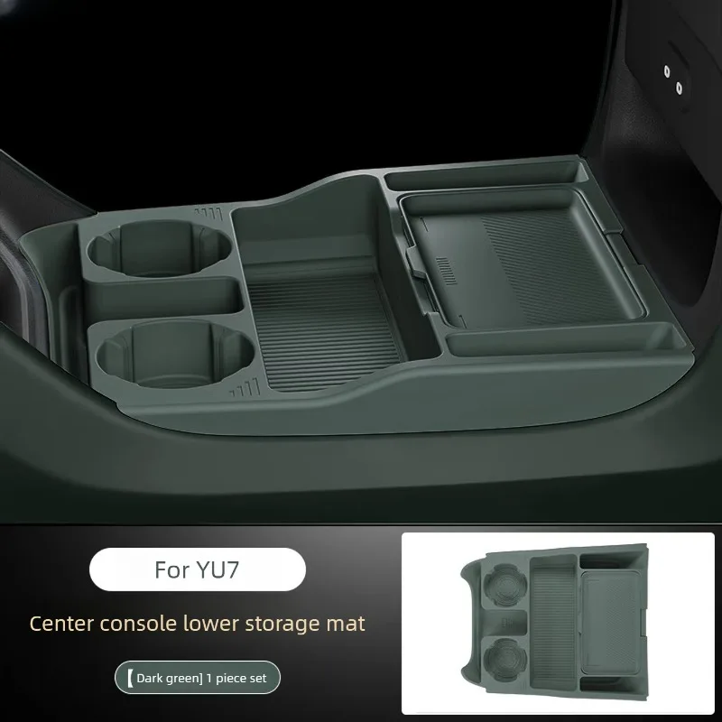 

For Hidden Compartment Divided Storage Tray for Lower Dashboard Area, Vehicle Interior Organizer Accessories
