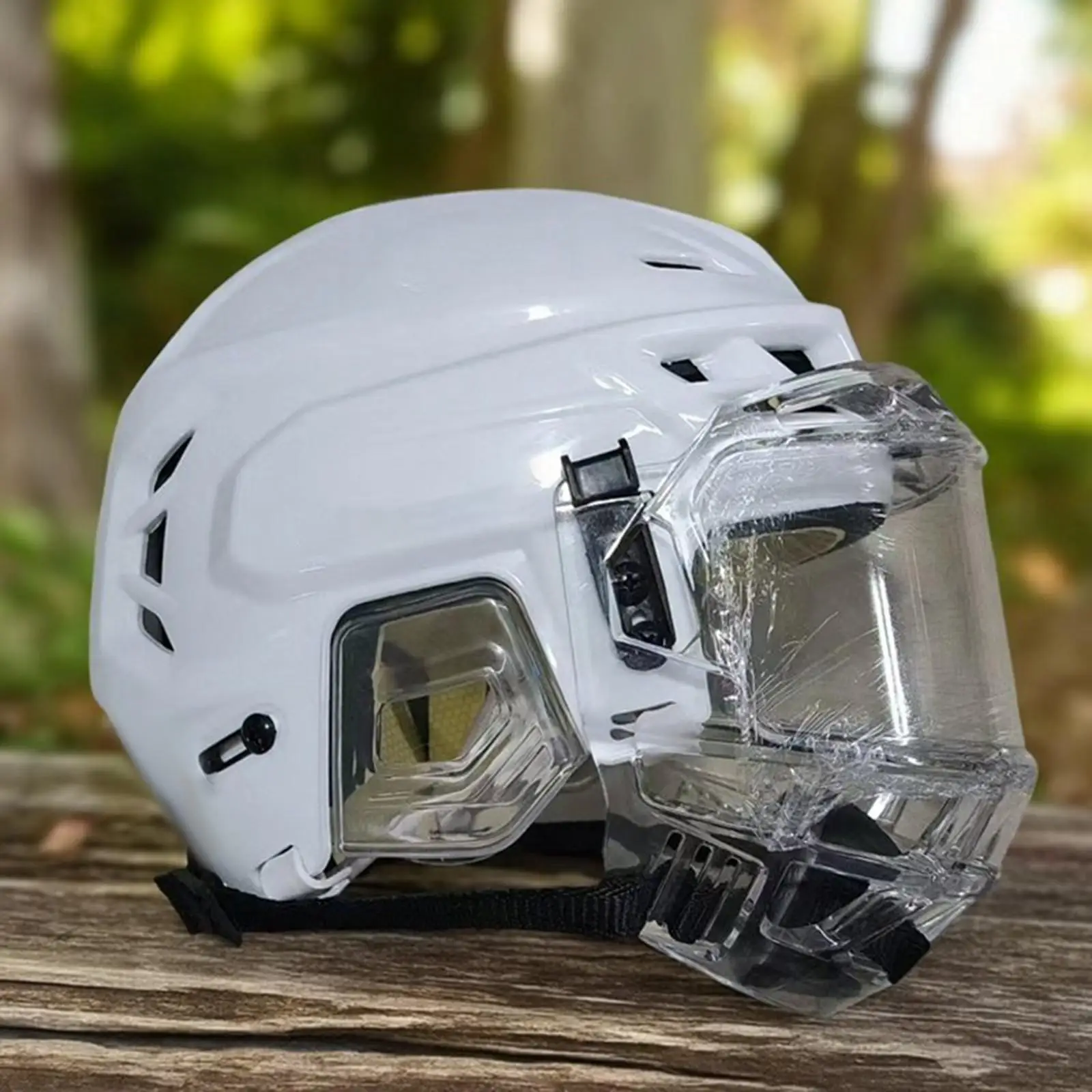 Professional Full Face Hockey Helmet Visor Anti Fog Protective Shield for Unisex Adults Game