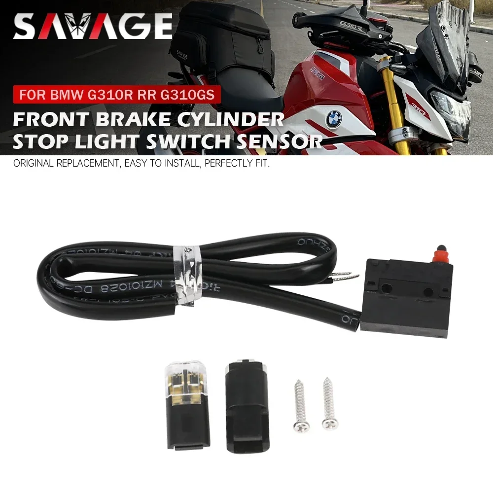 

Датчик включения стоп-сигнала переднего тормозного цилиндра для BMW G310GS G310RR G310R 2016-2025 G310 RR/R G 310 GS Микропереключатель стоп-сигнала