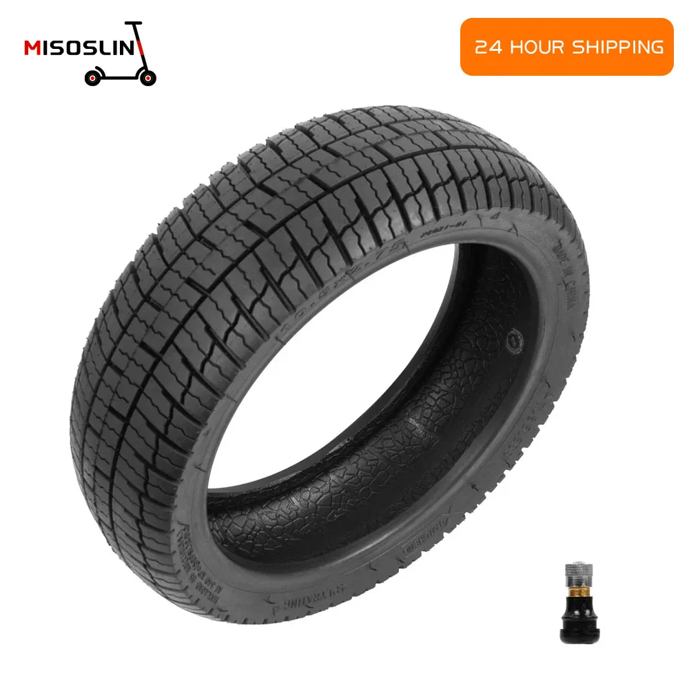 Puncture-proof Vacuum Tire With Nozzle For Segway Ninebot P65 P100 P100SU Electric Scooter 10.5*2.75 Tubeless Tyre Accessories