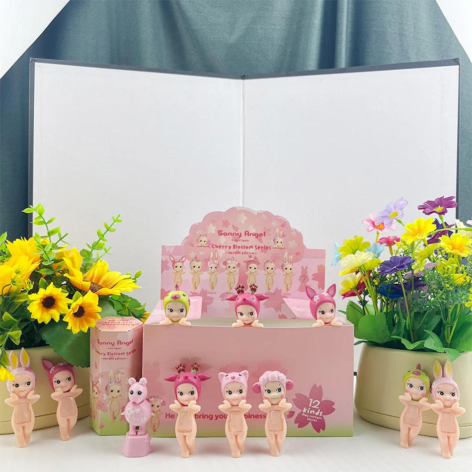 Sunny Angels Cherry Blossom Series Anime Figuras Ornamento Boneca Nova Venda Quente Colecionável para Crianças Presente de Aniversário de Natal