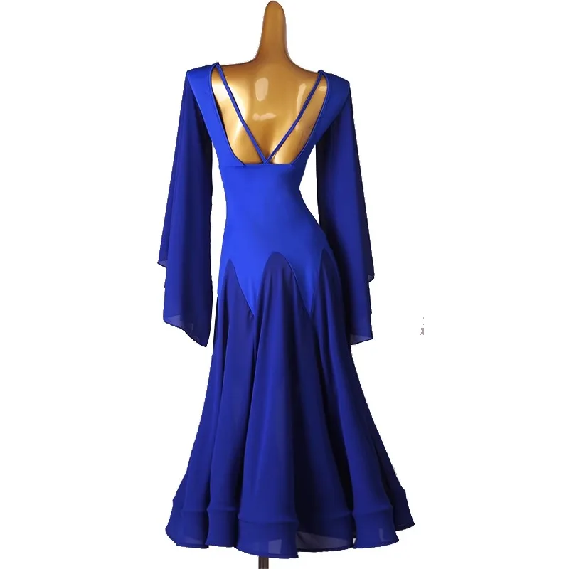 Moderne Tanzkleidung für Mädchen und Kinder, Walzerkleid, Ballsaal-Wettbewerbskostüm, Damen, Abschlussball, Übungskleidung, 2025, urbaner Volumenwettbewerb